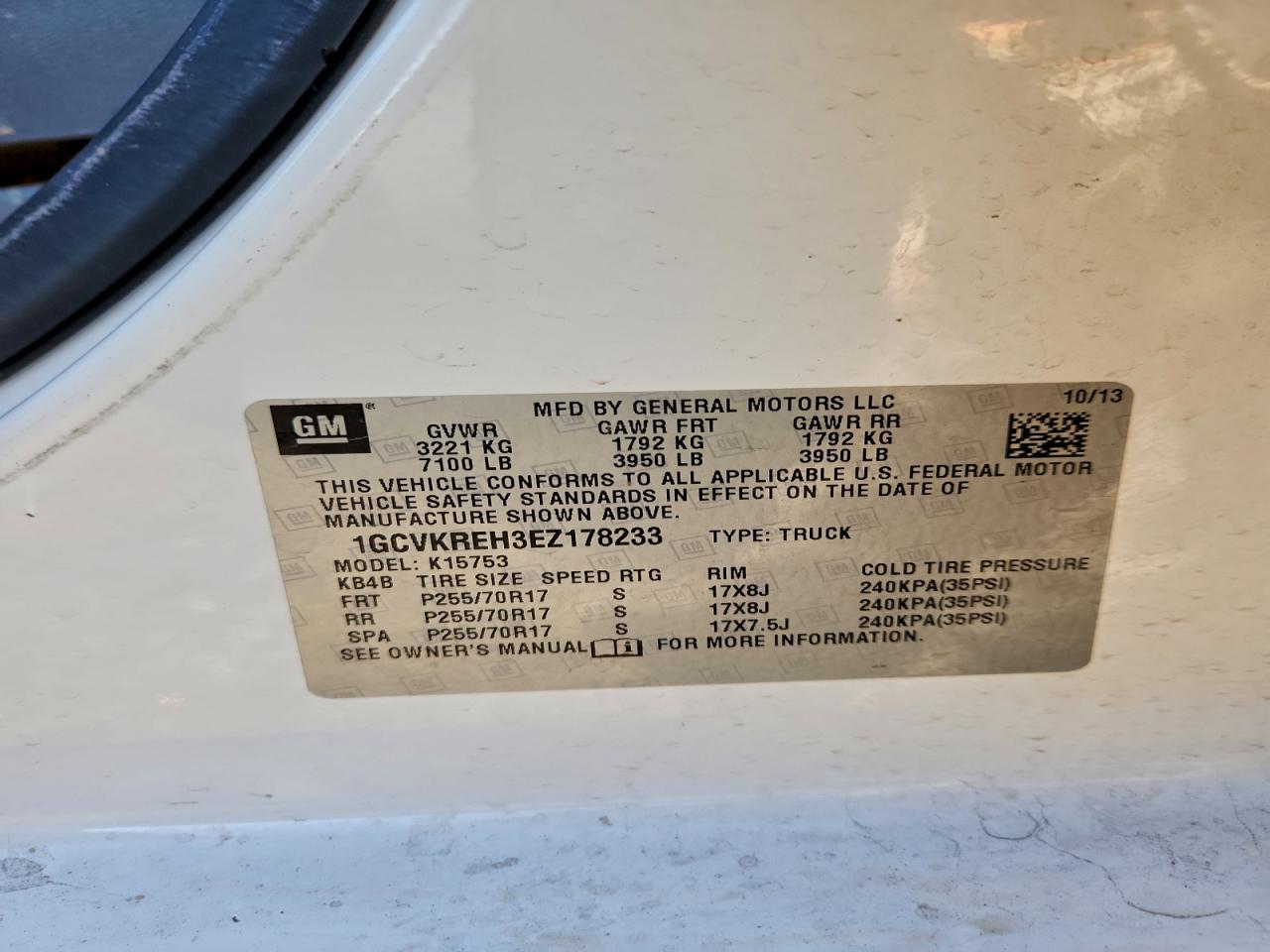 CHEVROLET SILVERADO K1500 LT