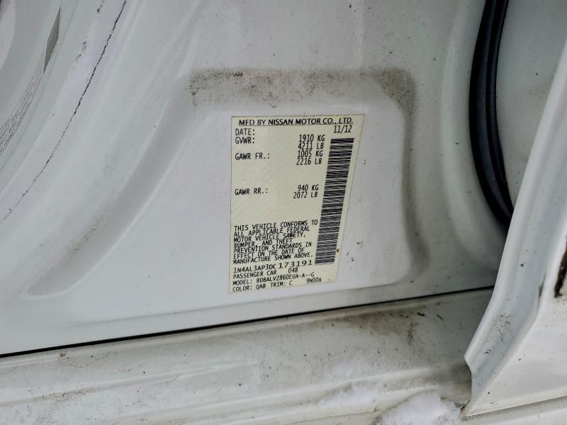 2013 NISSAN ALTIMA 2.5 #3302795946