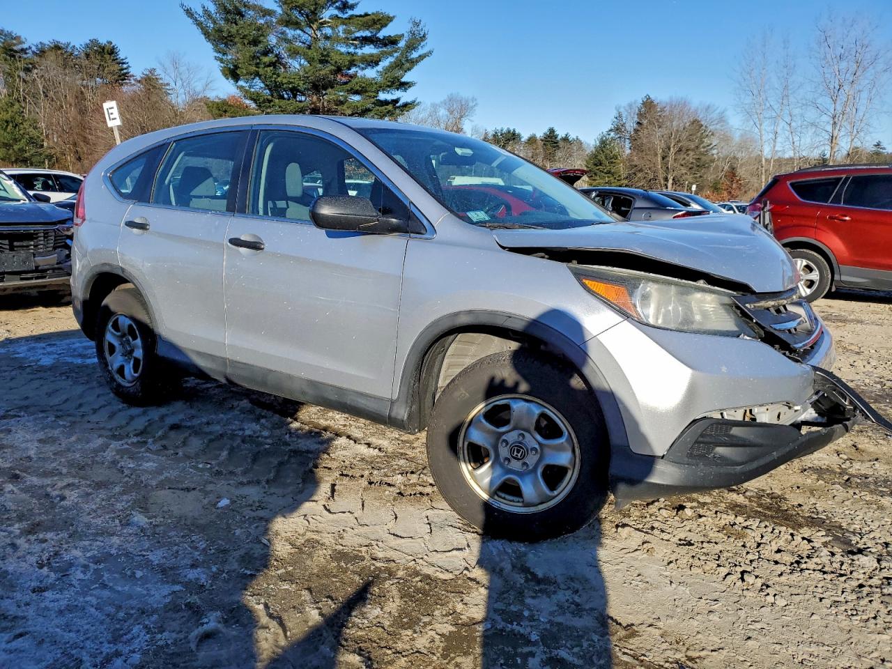 Lot #3305324314 2014 HONDA CR-V LX