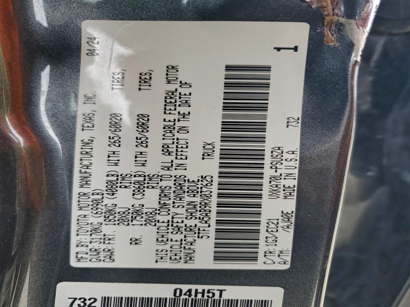 2024 TOYOTA TUNDRA CRE #3305448071