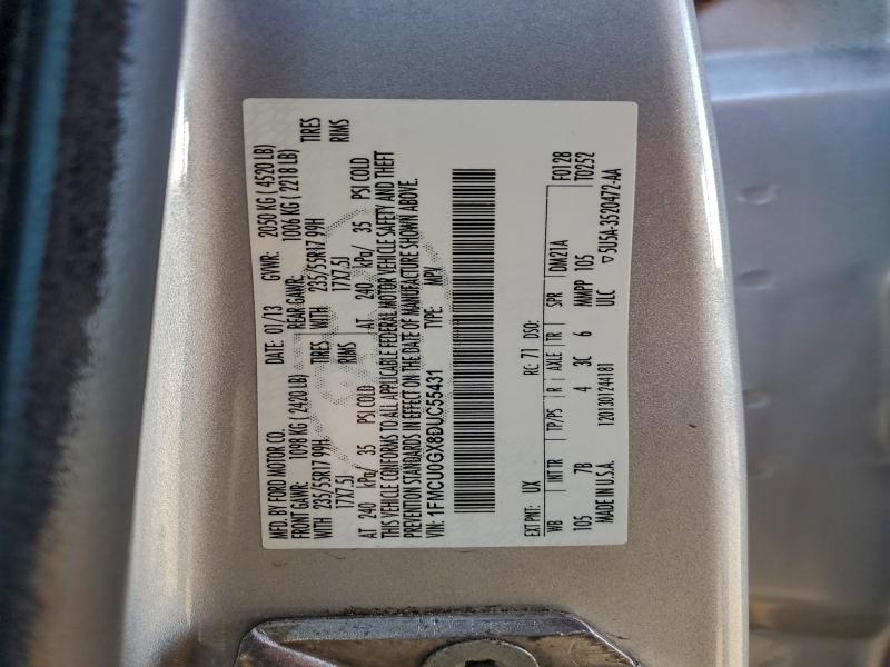 2013 FORD ESCAPE SE #3309490557