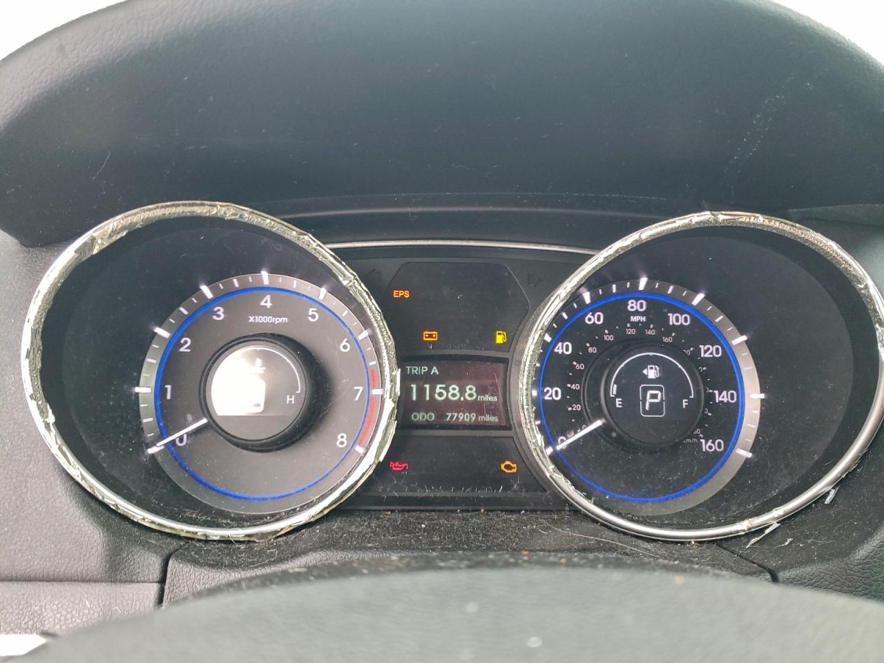 Lot #3316780413 2011 HYUNDAI SONATA GLS