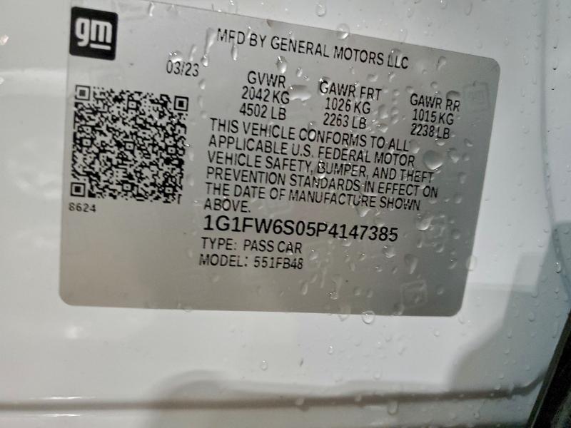 2023 CHEVROLET BOLT EV 1L #3304536442