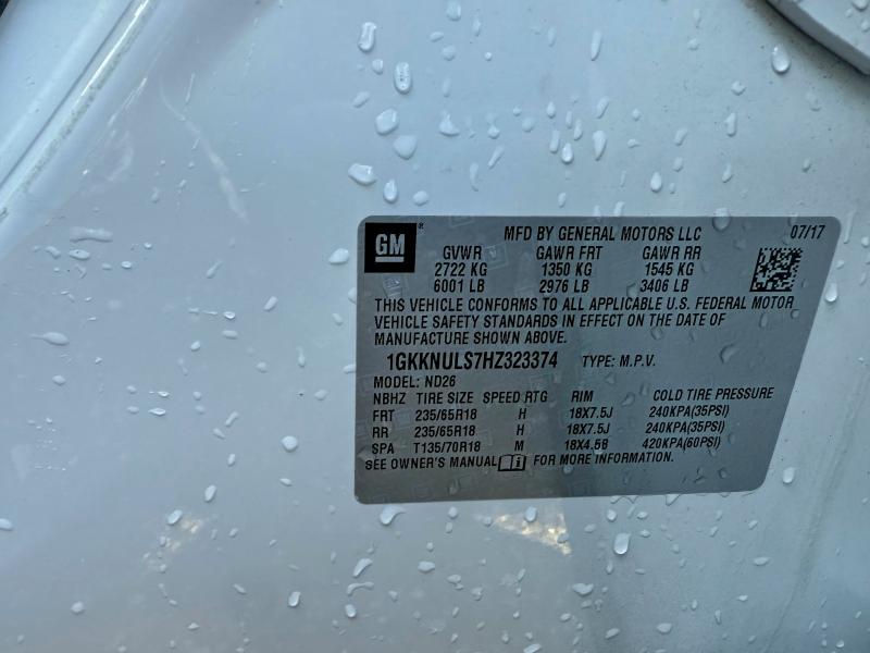 2017 GMC ACADIA SLT #3302852894