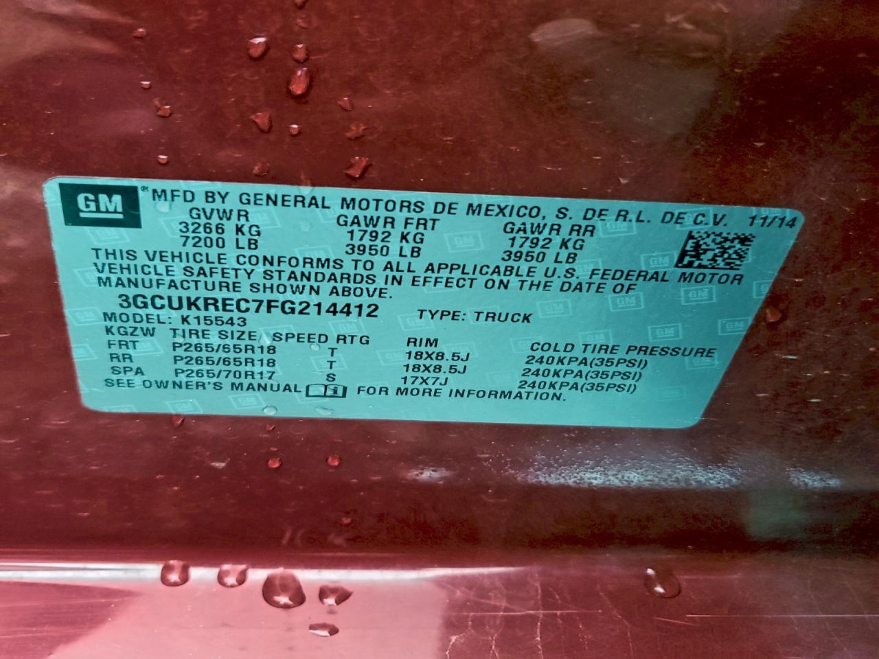 CHEVROLET SILVERADO K1500 LT