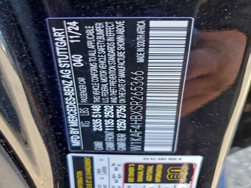 2025 MERCEDES-BENZ C 300 4MAT #3318985932