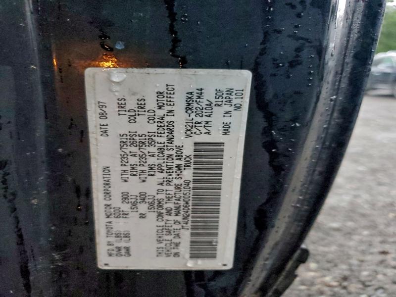 1998 TOYOTA T100 XTRAC #3317898908