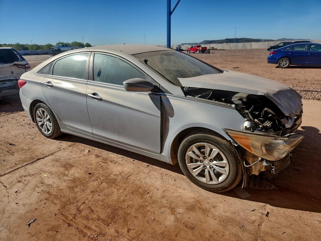 Lot #3317177149 2012 HYUNDAI SONATA GLS