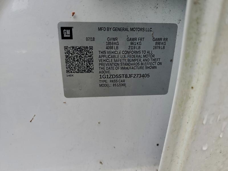 2018 CHEVROLET MALIBU LT #3304616498