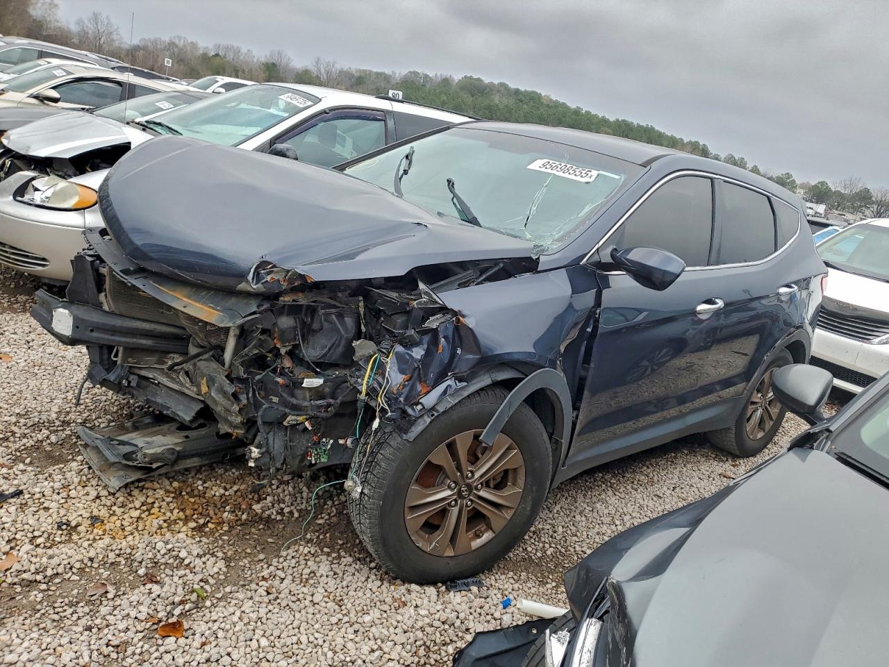 Lot #3311703234 2016 HYUNDAI SANTA FE S