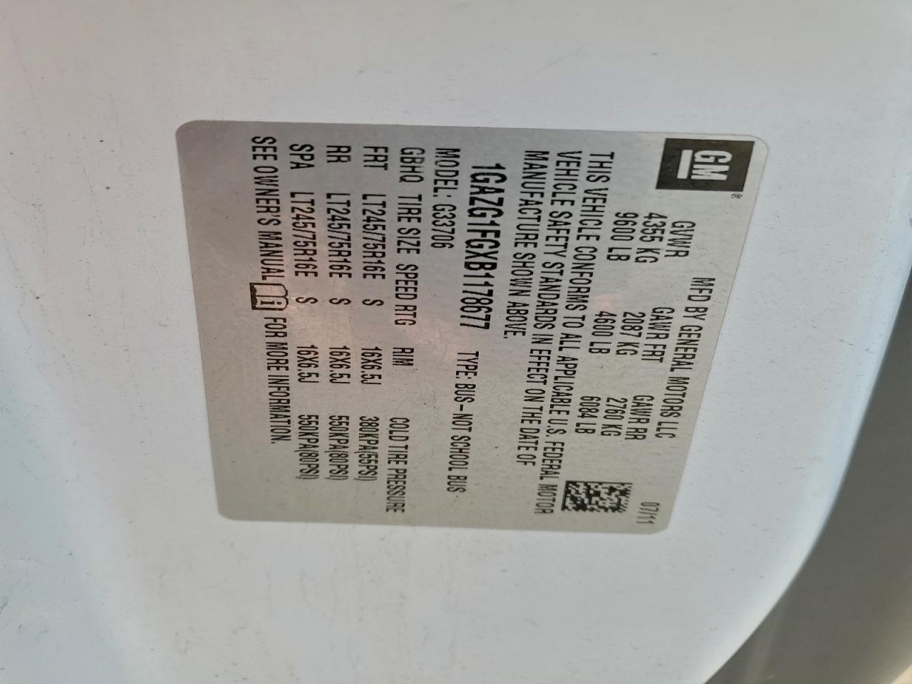 CHEVROLET EXPRESS LT