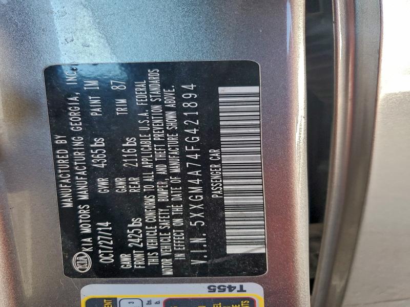 2015 KIA OPTIMA LX #3304602476