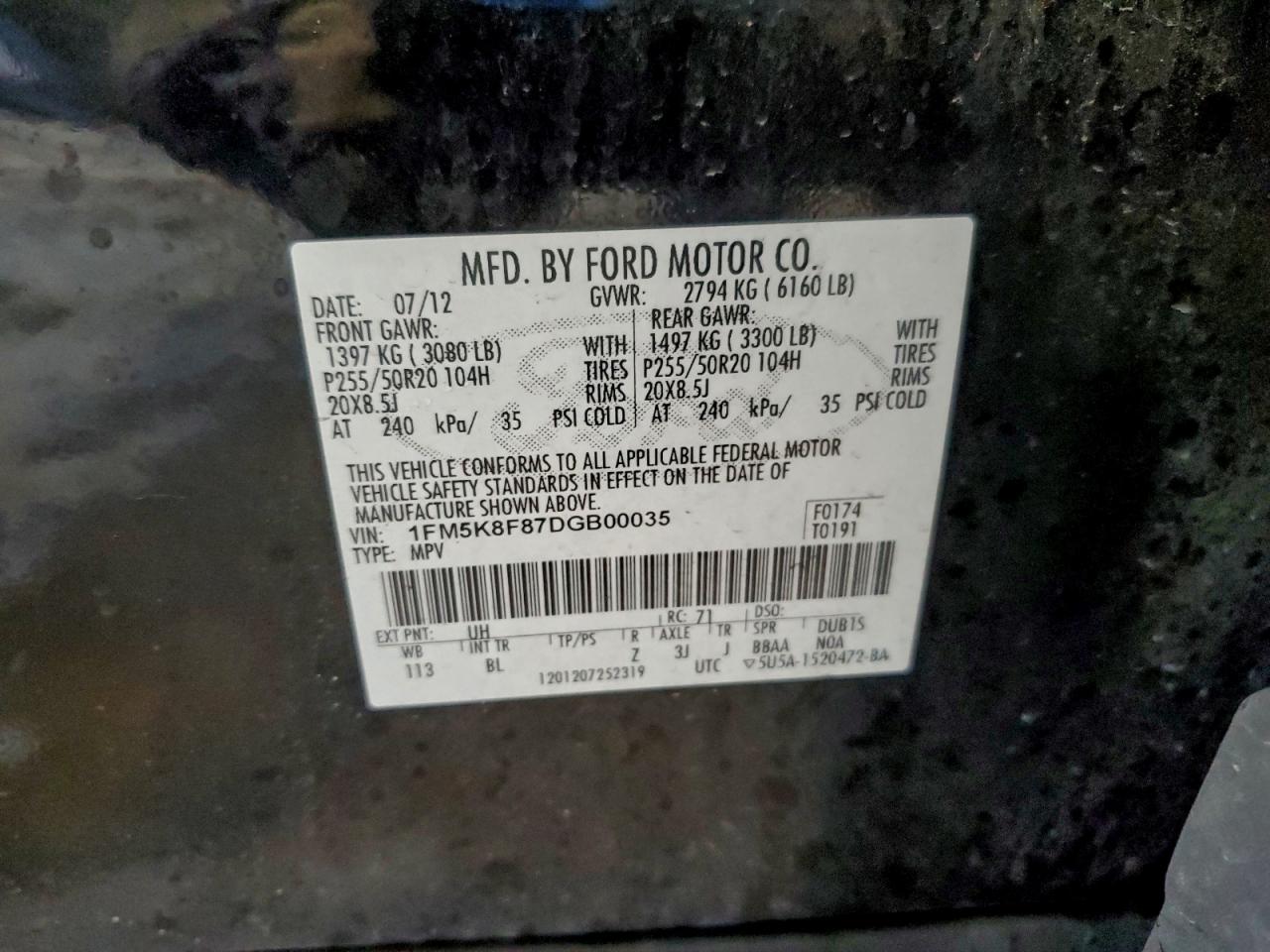 FORD EXPLORER LIMITED