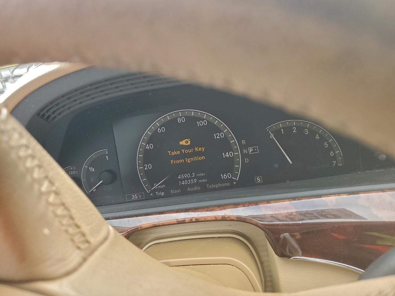 Lot #3305178019 2008 MERCEDES-BENZ S 550 4MAT