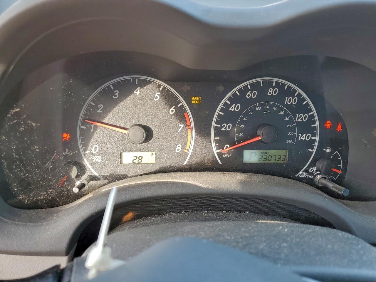 Lot #3316811424 2009 TOYOTA COROLLA BA