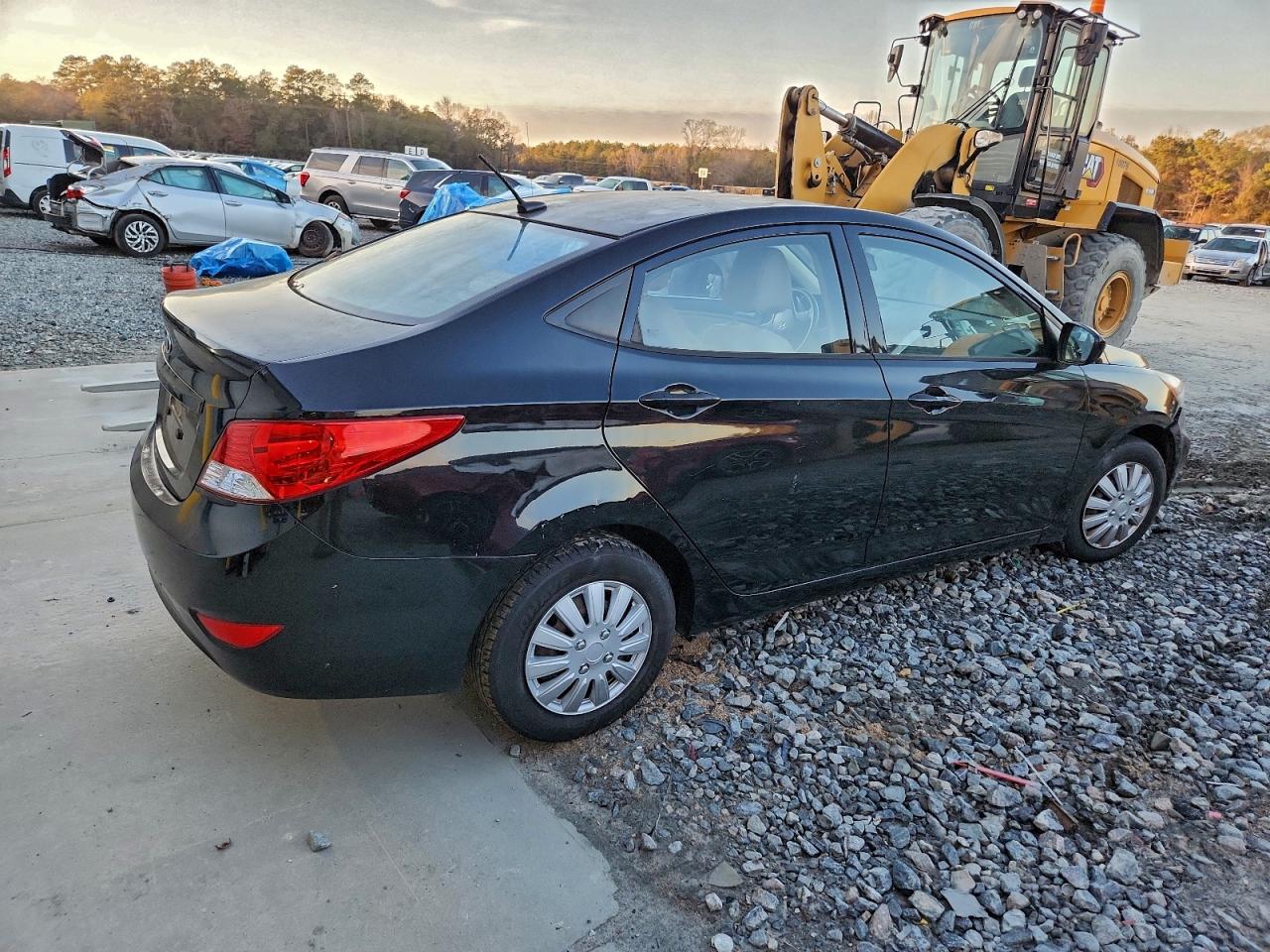 Lot #3311565248 2013 HYUNDAI ACCENT GLS