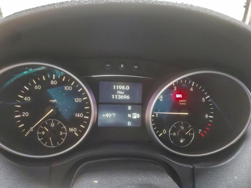 2011 MERCEDES-BENZ ML 350 4MA #3305301372