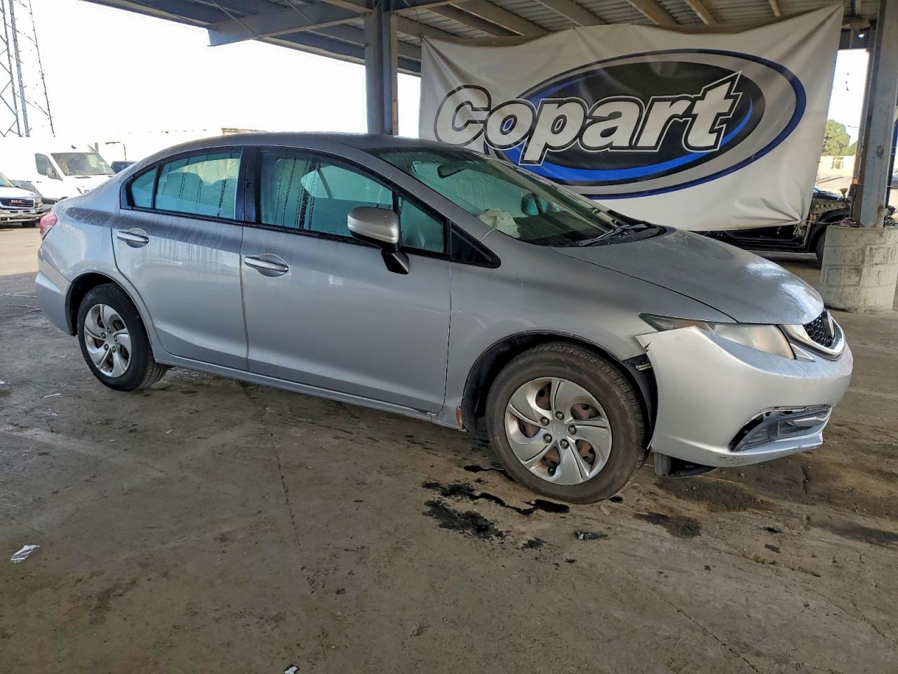 Lot #3310626826 2015 HONDA CIVIC LX
