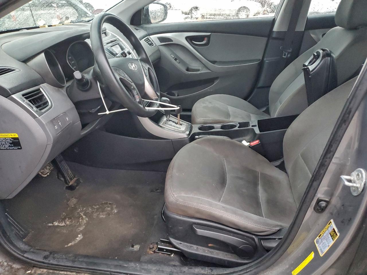 Lot #3312427673 2013 HYUNDAI ELANTRA GL