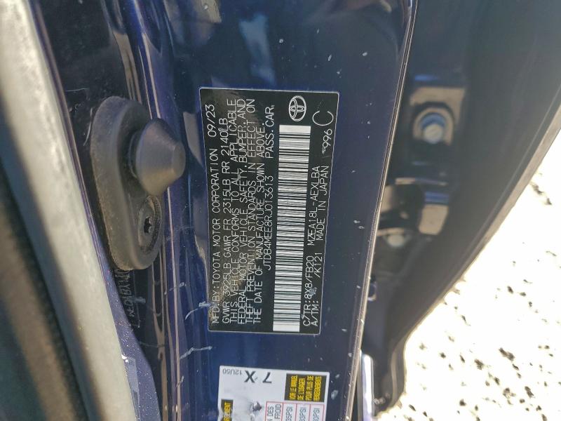 2024 TOYOTA COROLLA LE #3304530519