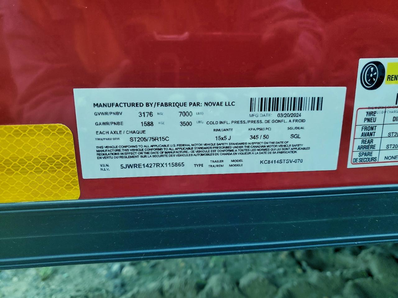 Lot #3317691076 2024 COMPASS UNKNOWN
