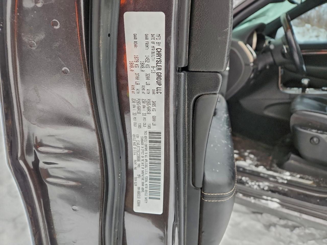 Lot #3310453337 2014 JEEP GRAND CHER