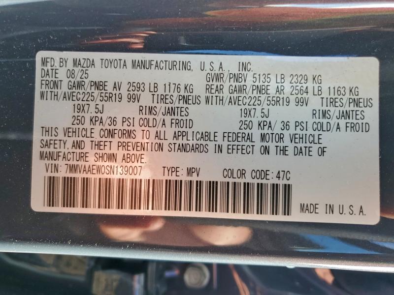 2025 MAZDA 3 HATCHBAC #3310407983