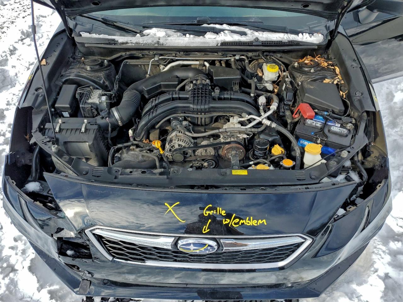 Lot #3316639495 2017 SUBARU IMPREZA