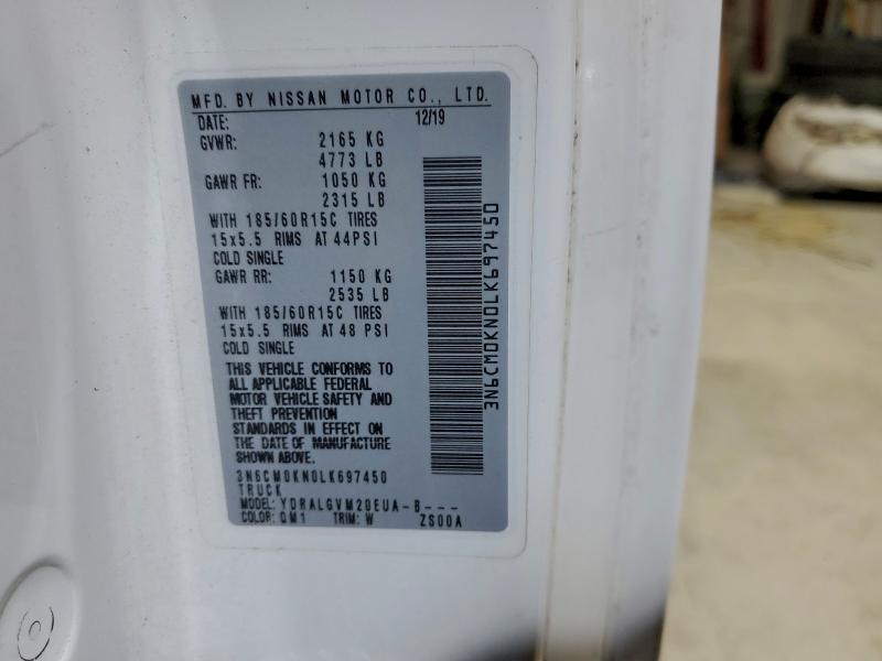 2020 NISSAN NV200 #3317778075