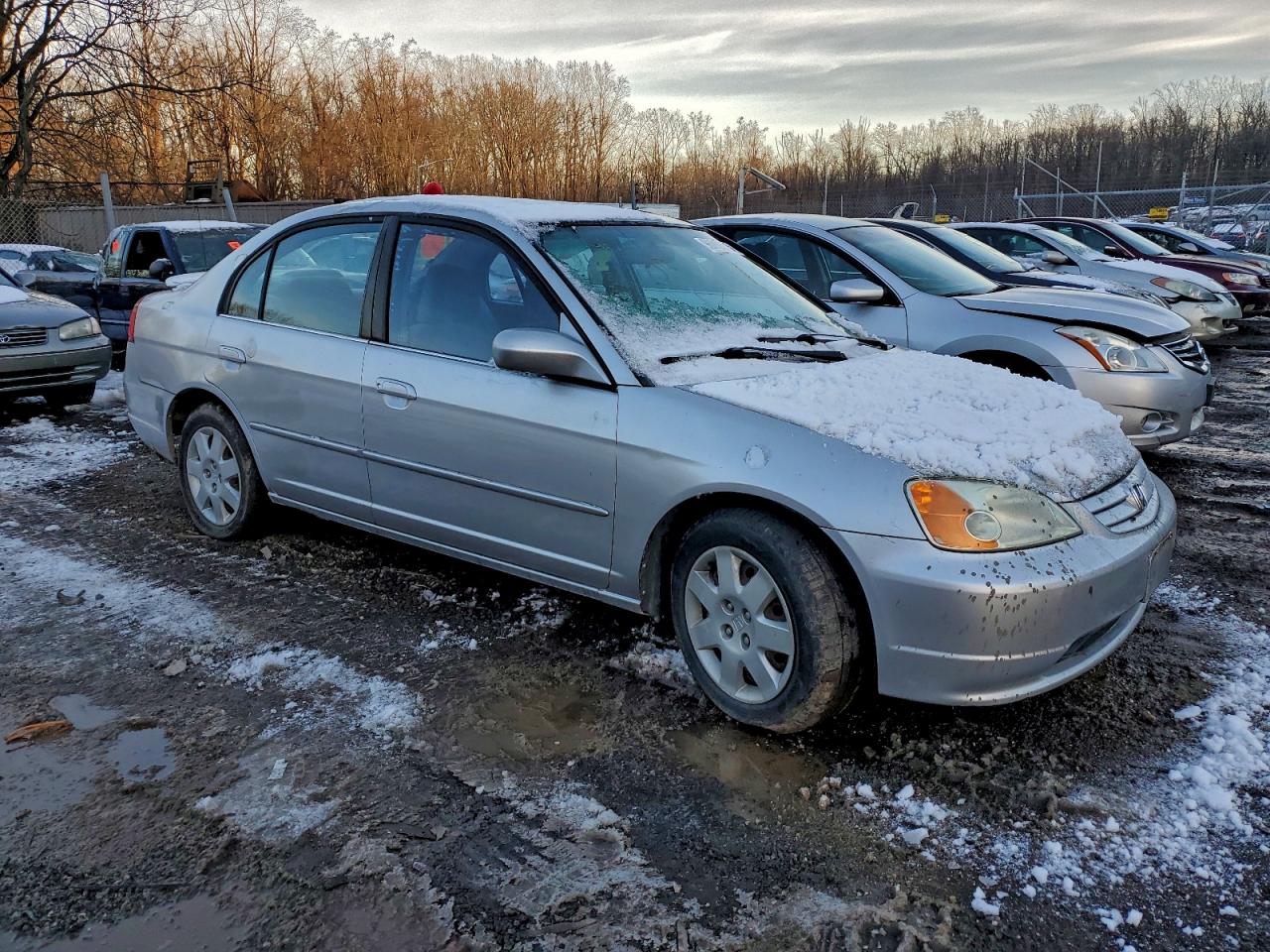 Lot #3317170145 2002 HONDA CIVIC EX