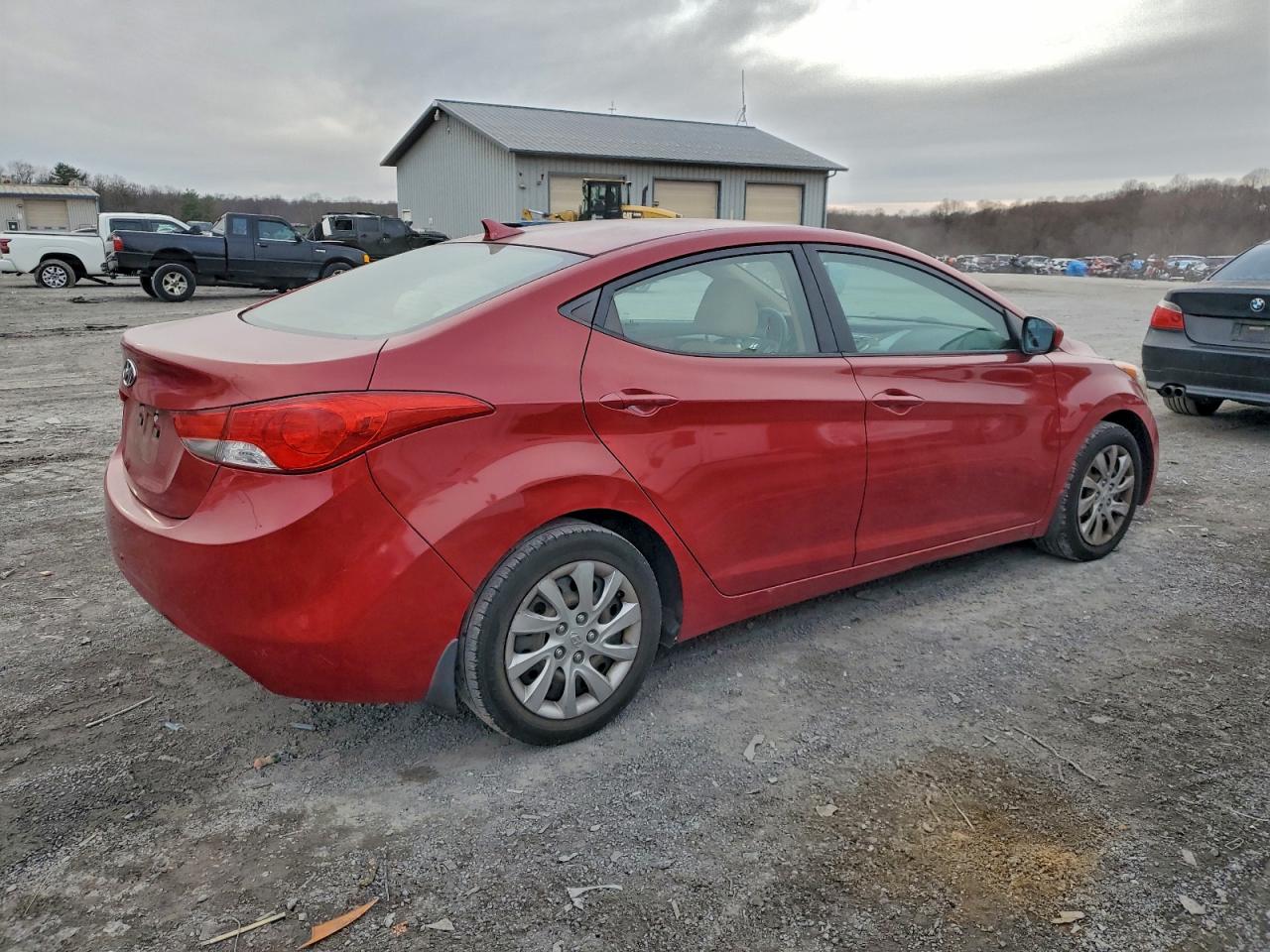 Lot #3311696275 2012 HYUNDAI ELANTRA GL