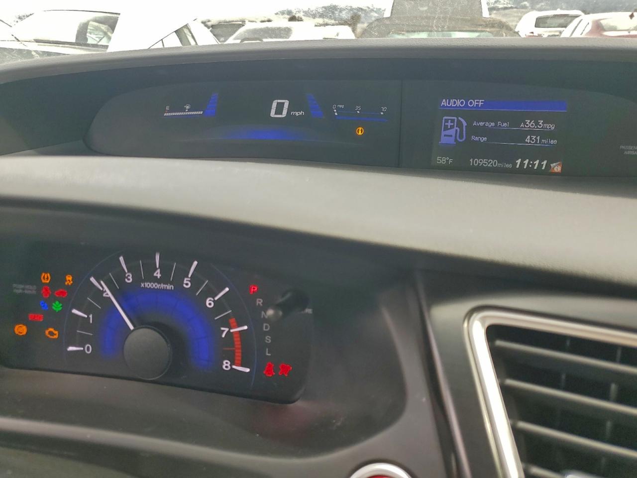 Lot #3317026092 2014 HONDA CIVIC EX