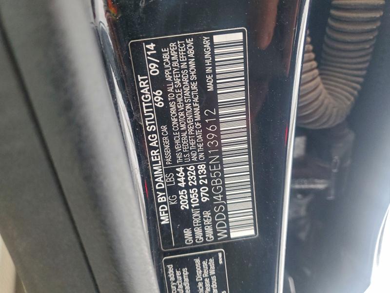 2014 MERCEDES-BENZ CLA 250 4M #3303985729