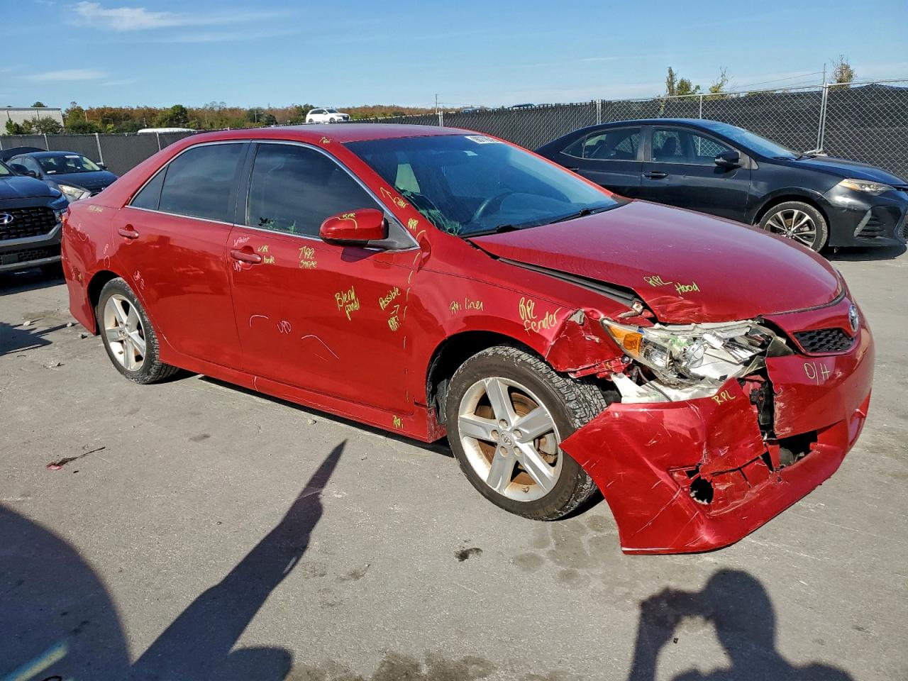 Lot #3315909139 2012 TOYOTA CAMRY BASE