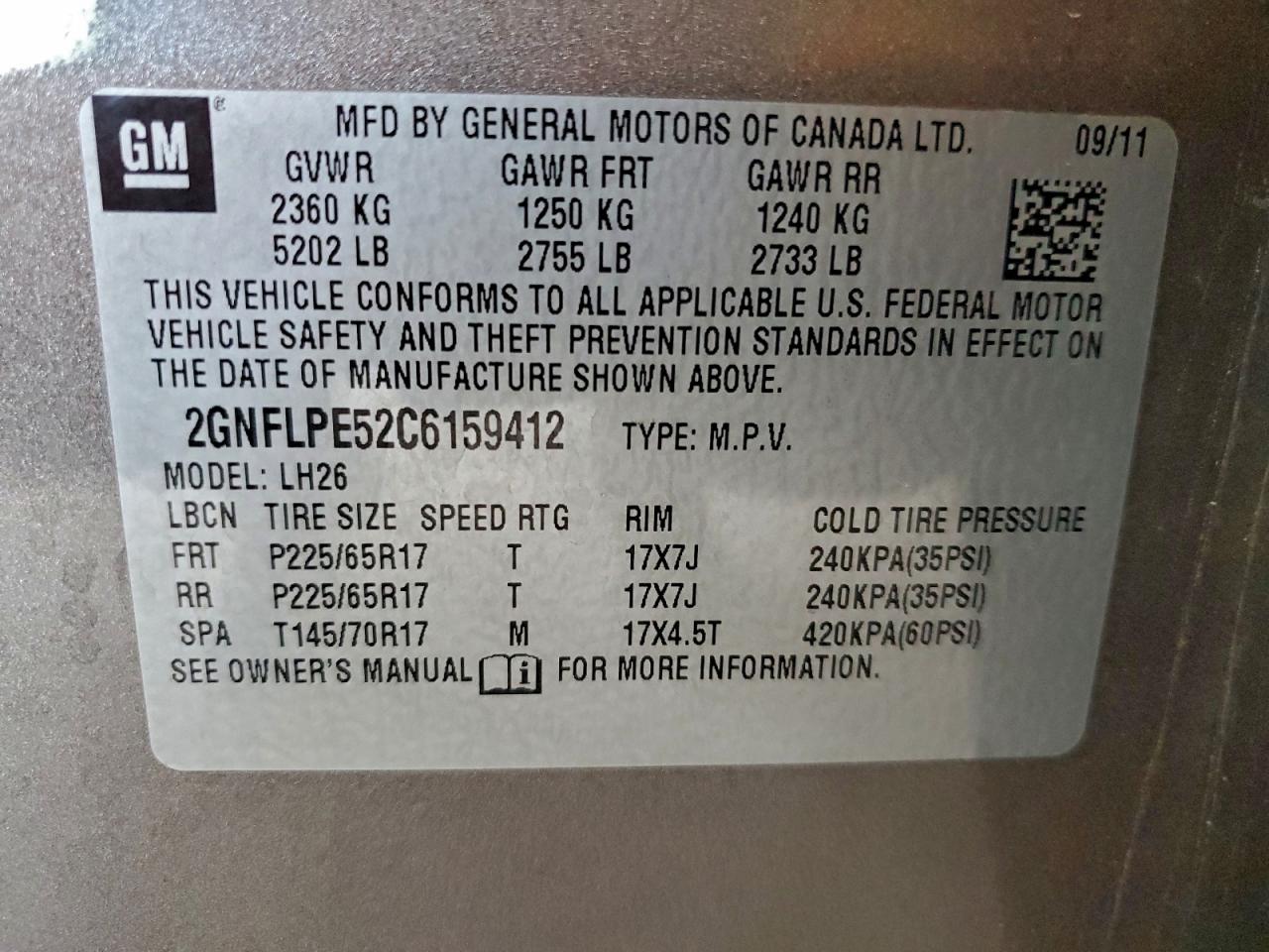 CHEVROLET EQUINOX LT