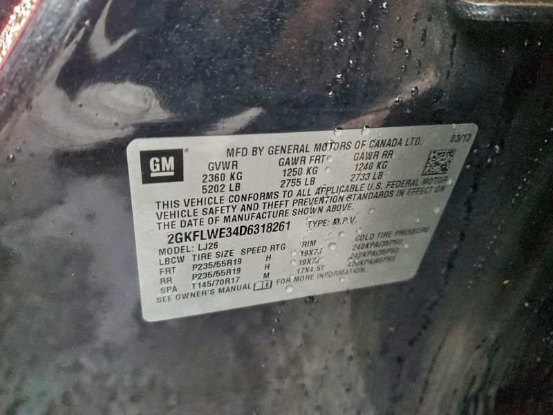 2013 GMC TERRAIN SL #3311622232