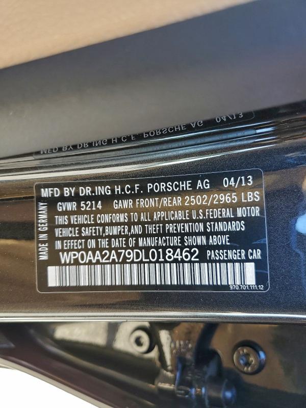 2013 PORSCHE PANAMERA 2 #3309679867