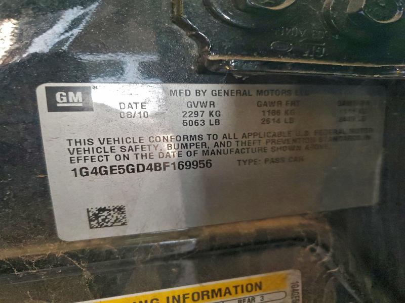 2011 BUICK LACROSSE C #3302663053