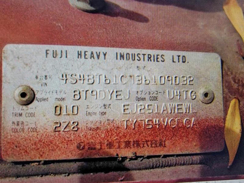 2003 SUBARU BAJA #3316728455