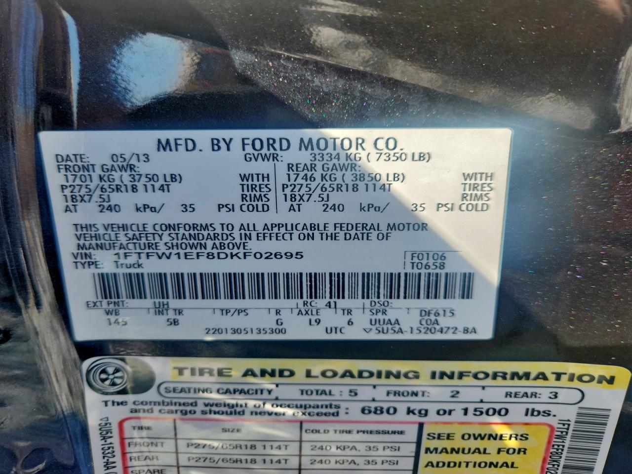 FORD F-150 SUPERCREW