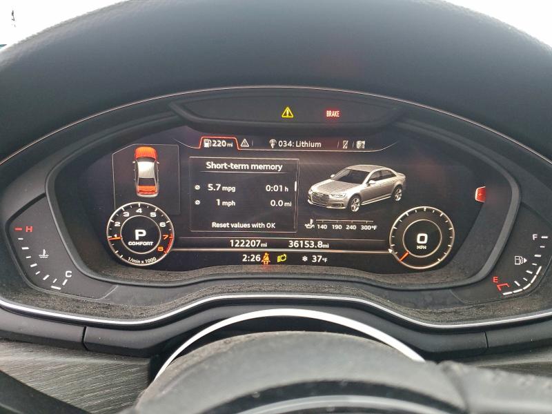 2019 AUDI A4 PREMIUM #3311621223