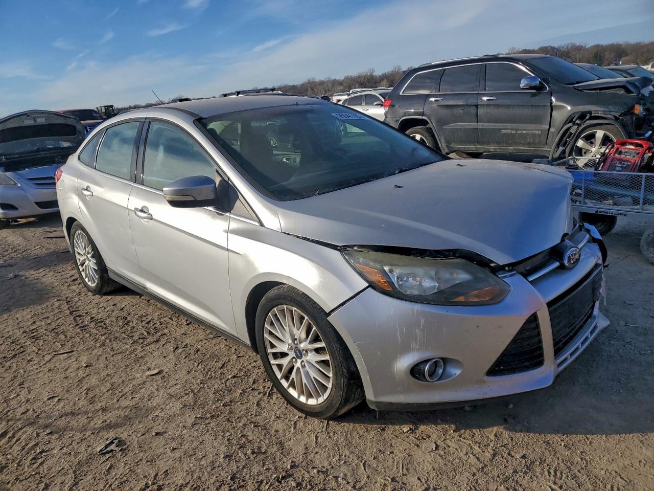 Lot #3312400118 2014 FORD FOCUS TITA