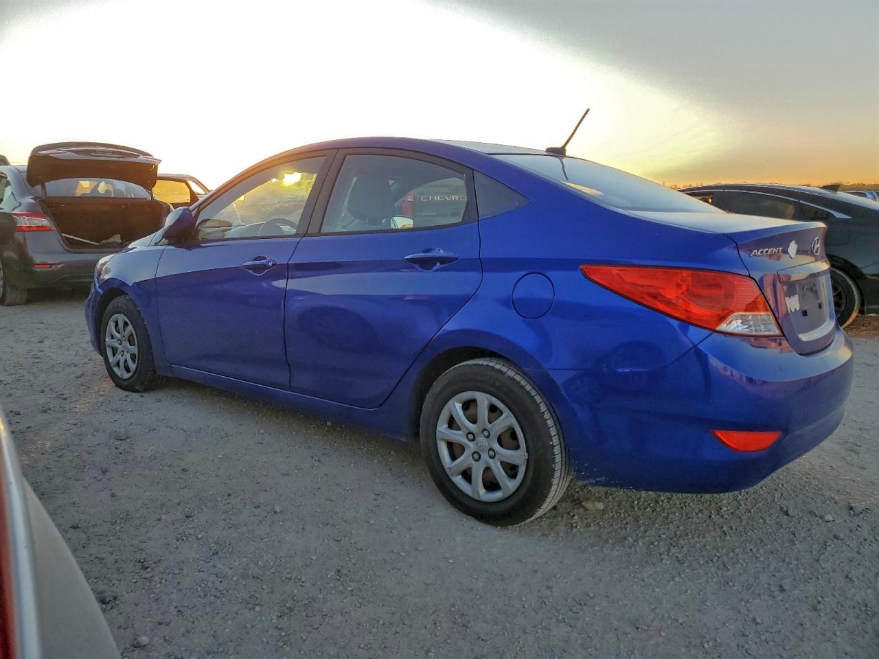 Lot #3312309777 2014 HYUNDAI ACCENT GLS