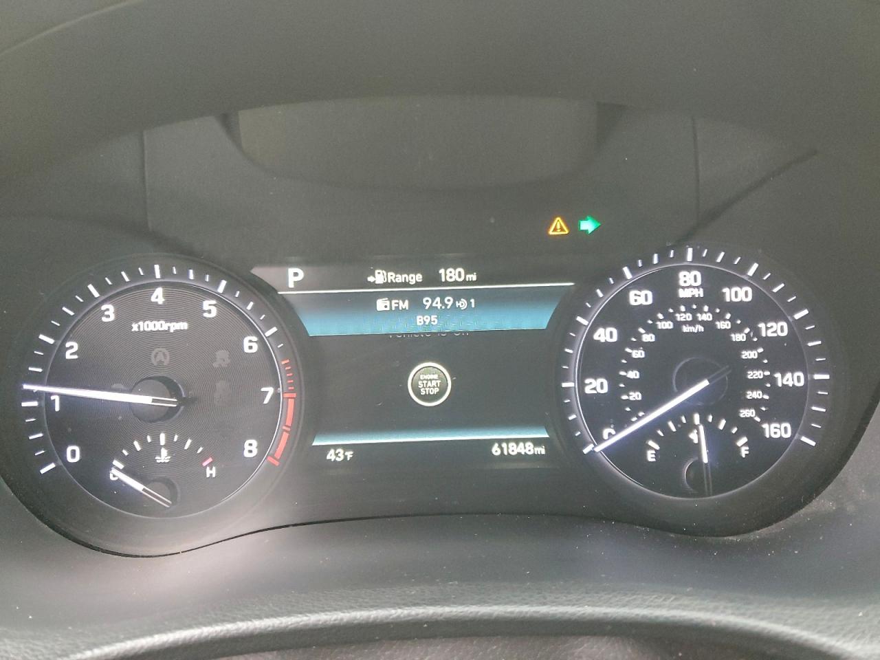 Lot #3310302104 2020 GENESIS G80 BASE