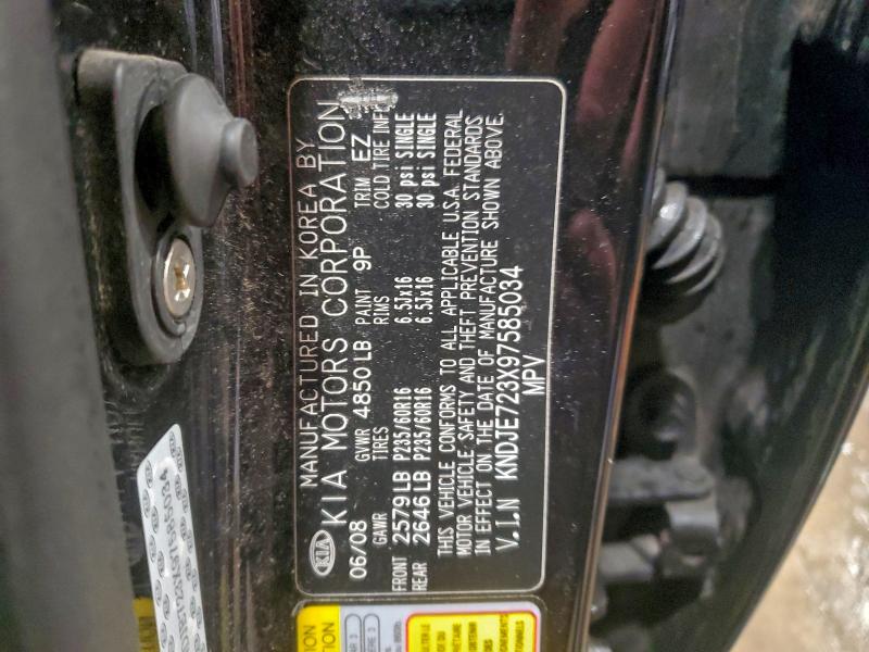 2009 KIA SPORTAGE L #3315886130