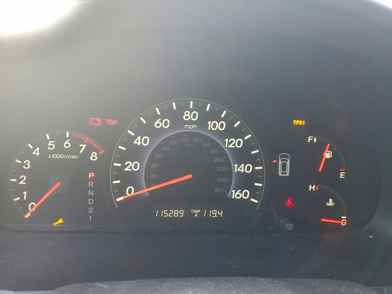 Lot #3316718403 2008 HONDA ODYSSEY EX