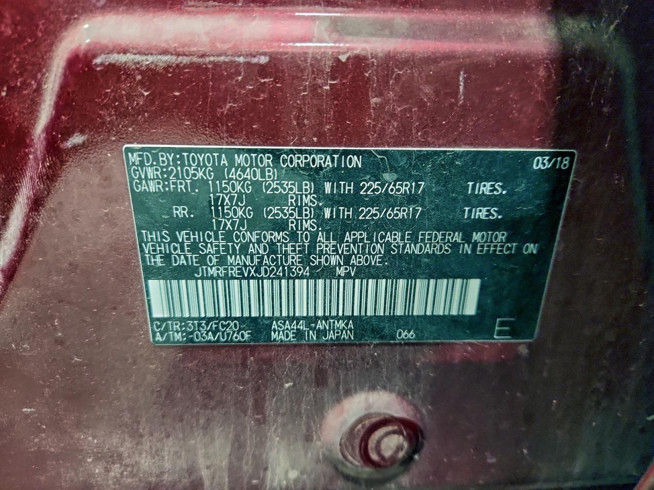 TOYOTA RAV4 ADVENTURE