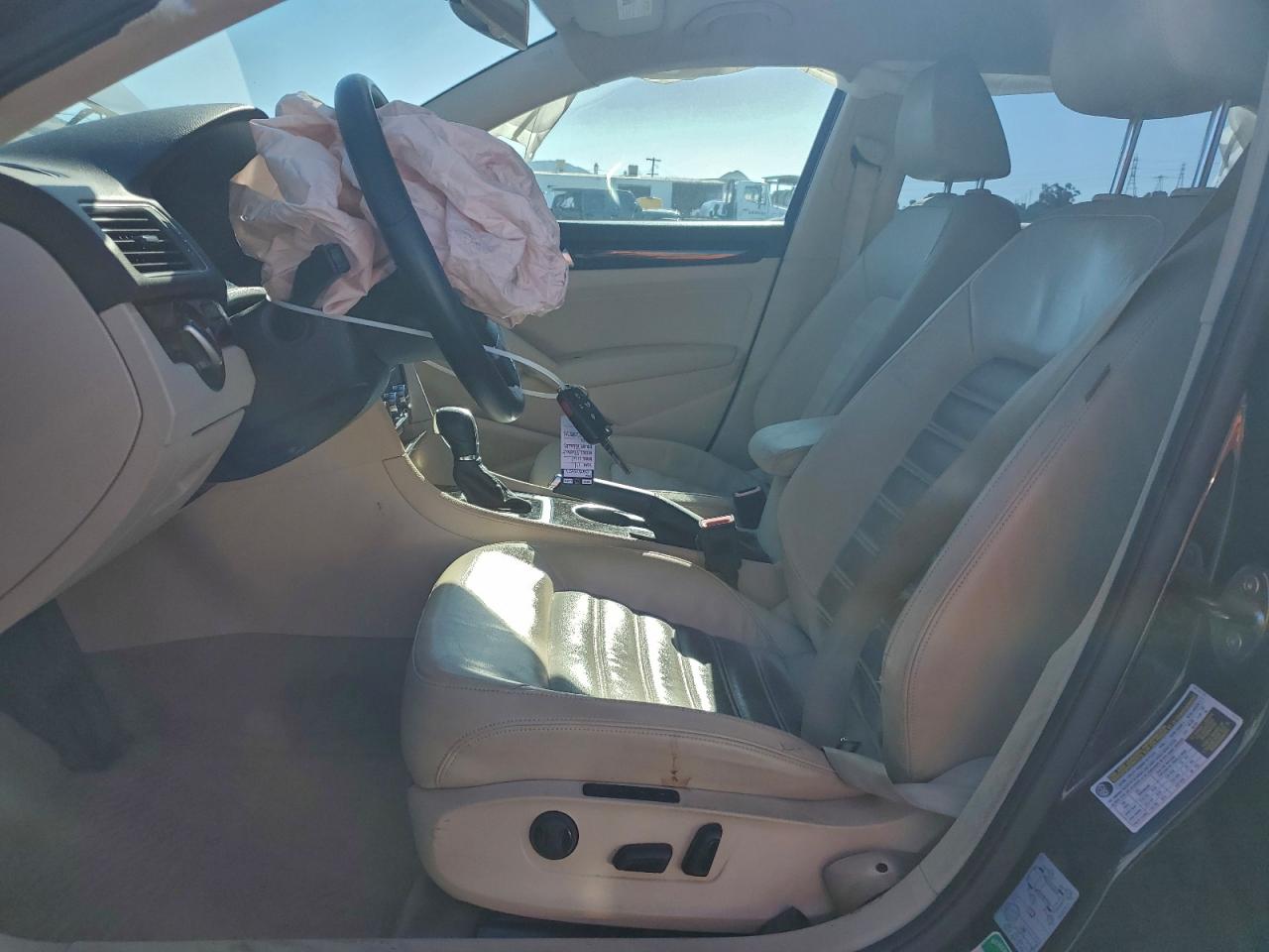 Lot #3308358379 2014 VOLKSWAGEN PASSAT SEL