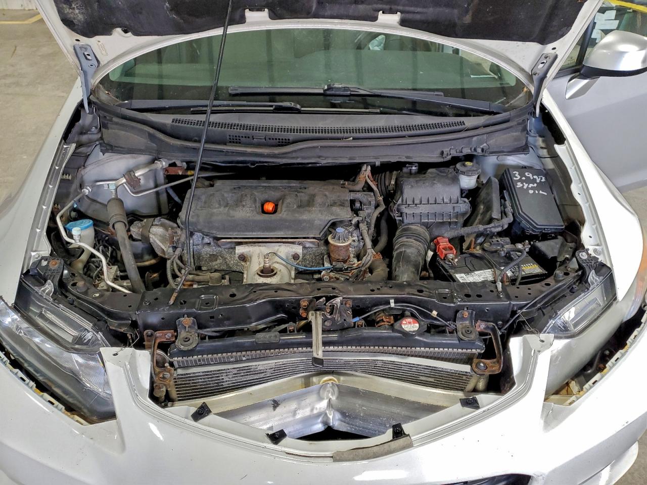 Lot #3301653659 2012 HONDA CIVIC EX