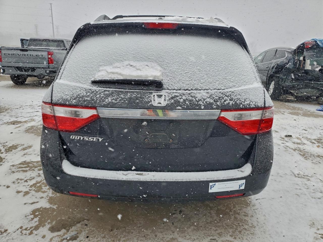 Lot #3317735113 2012 HONDA ODYSSEY EX